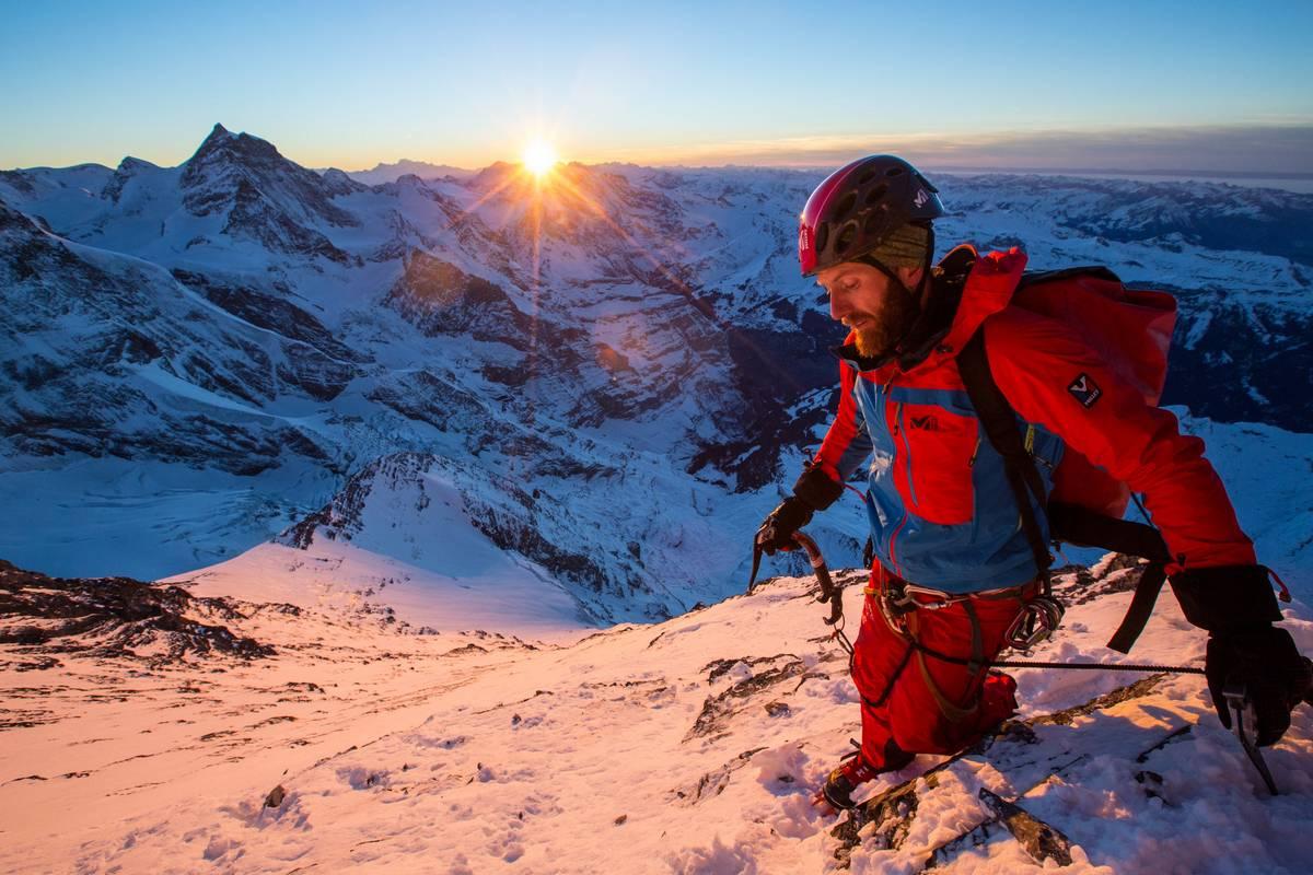 mountaineering backpack