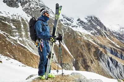telescopic ski touring pole