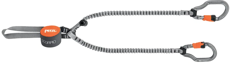 Example of via ferrata lanyard