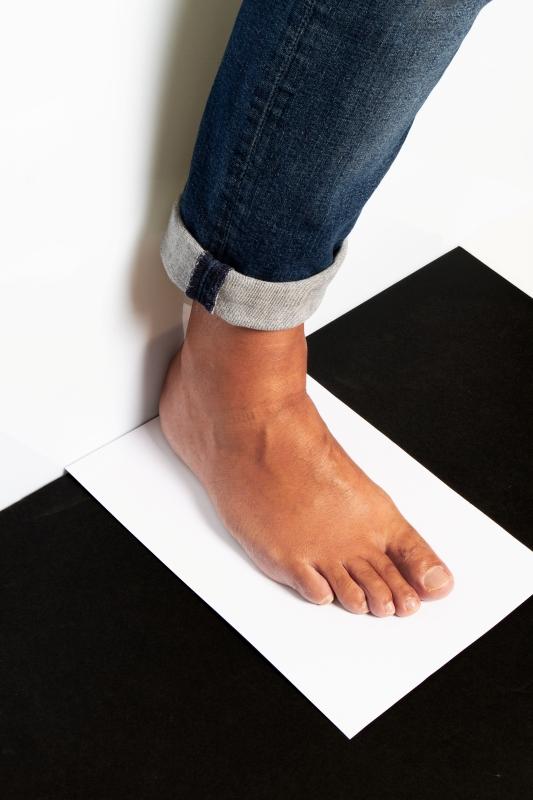 Step 2: measuring your foot