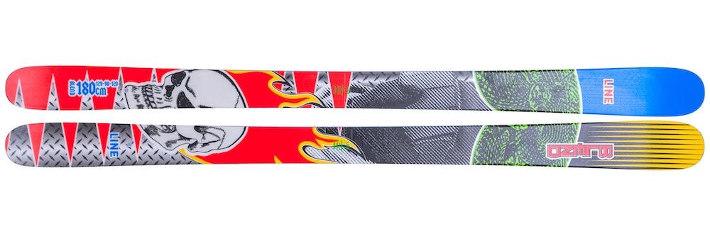 Line Blend freestyle ski