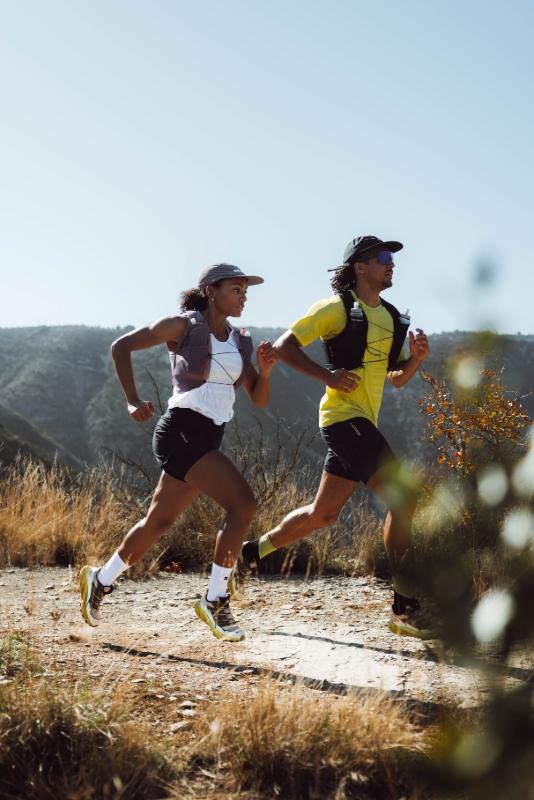 Running with a hydration vest