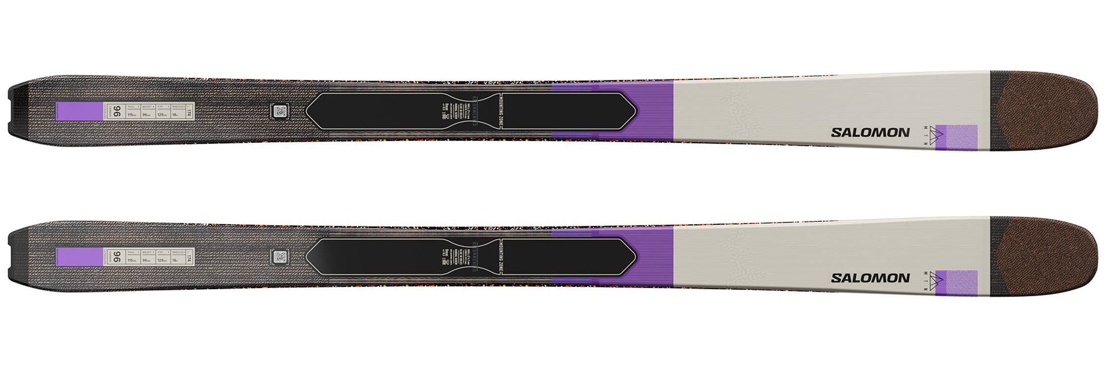 Salomon Mtn 96 Carbon Salomon Mtn 96 Carbon, ski touring ski